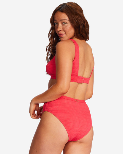 6 Chasing Tides Elliot Tank Bikini Top Red ABJX300563 Billabong