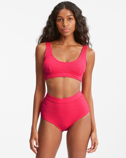 0 Chasing Tides Elliot Tank Bikini Top Red ABJX300563 Billabong