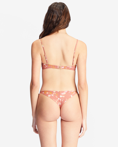 3 Whisper To Me - Bralette Bikini da Donna Brown ABJX300672 Billabong