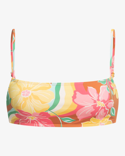 5 Chasin Sunbeams - Square Bralette Bikini Top for Women Multicolor ABJX300742 Billabong