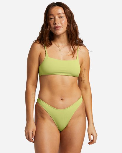 4 Sol Searcher Zoe Crop Bikini Top Green ABJX300767 Billabong