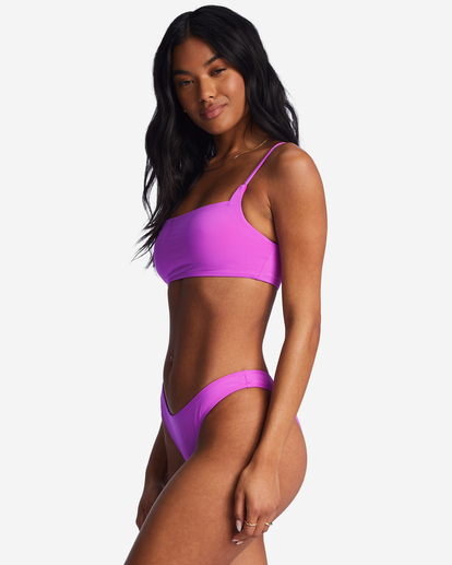1 Sol Searcher Zoe Crop Bikini Top Purple ABJX300767 Billabong
