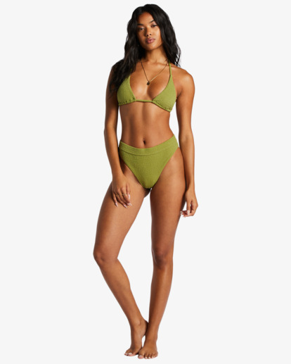 7 So Dazed Multi Tri Bikini Top Green ABJX300875 Billabong