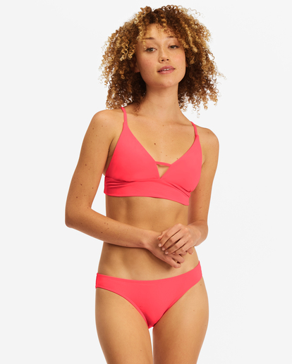 0 Sol Searcher Lowrider Bikini Bottoms Red ABJX400135 Billabong