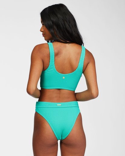 2 Summer High Maui Rider Bikini Bottoms Green ABJX400214 Billabong