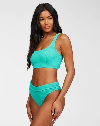 1 Summer High Maui Rider Bikini Bottoms Green ABJX400214 Billabong