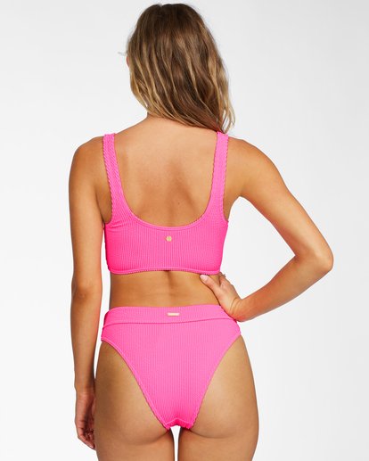 3 Summer High Maui Rider Bikini Bottoms Pink ABJX400214 Billabong