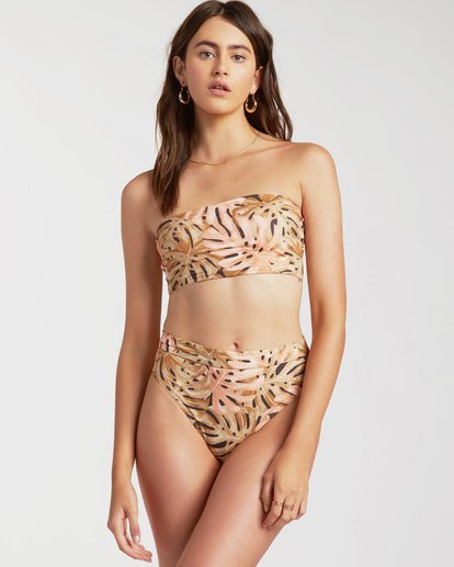3 Hula Palm Rise Bikini Bottoms  ABJX400222 Billabong