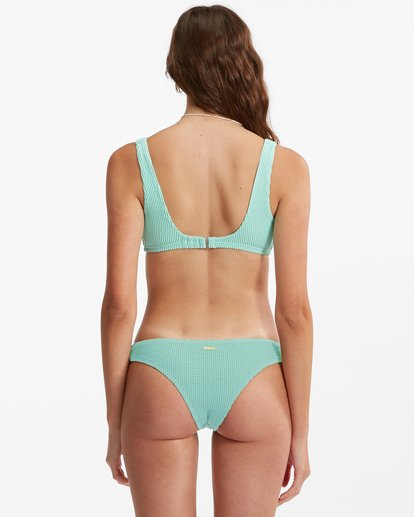 2 Summer High Isla Bikini Bottoms Green ABJX400402 Billabong