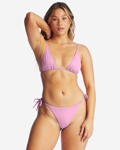 1 Sol Searcher Tie-Side Tanga Bikini Bottoms Orange ABJX400507 Billabong