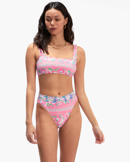 0 Secret Paradise Maui Rider Bikini Bottoms Multicolor ABJX400564 Billabong