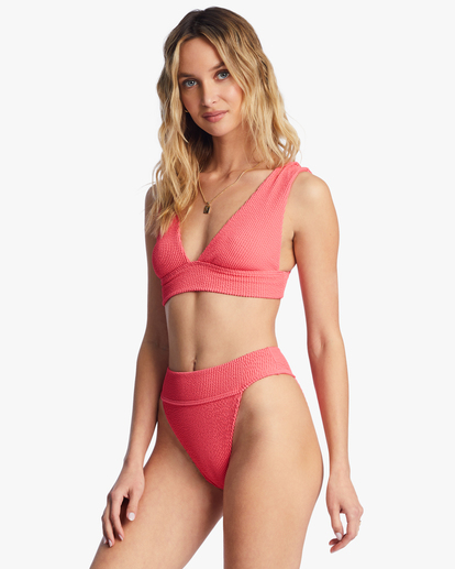 2 Summer High Aruba Bikini Bottoms Pink ABJX400738 Billabong