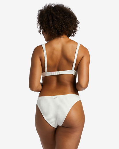 4 In The Loop Tropic Bikini Bottoms White ABJX400740 Billabong