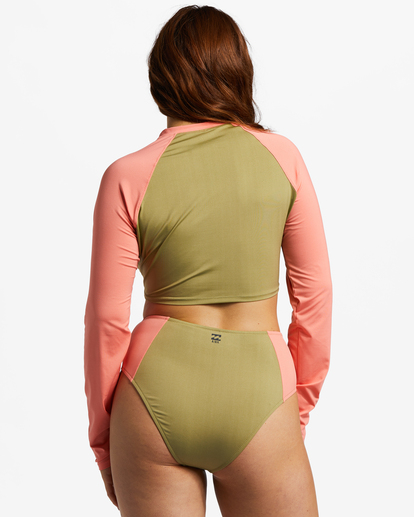 4 A/Div Medium UPF 50 Bikini Bottoms Green ABJX400833 Billabong