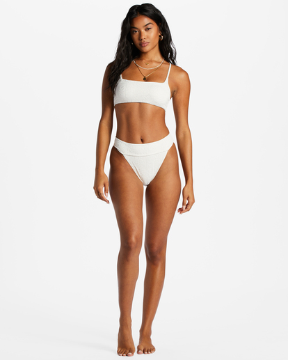 5 Sun Trip Tiki Aruba Bikini Bottom White ABJX400843 Billabong
