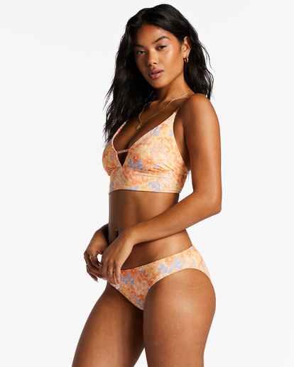 1 Fine By Me Lowrider Reversible Bikini Bottoms Orange ABJX400877 Billabong