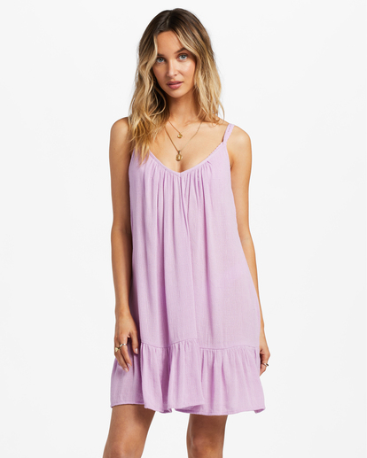 1 Beach Vibes Beach Cover-Up Purple ABJX600144 Billabong