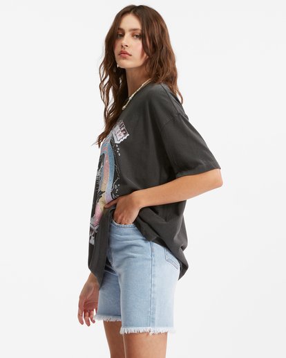 2 Summer Tour Boyfriend T-Shirt Black ABJZT00551 Billabong