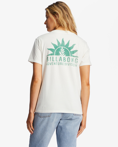 2 A/Div Tee Short Sleeve UPF 50 T-Shirt White ABJZT00620 Billabong