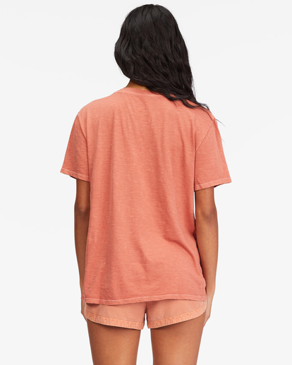 2 Hawaii 73 Boyfriend T-Shirt Red ABJZT00702 Billabong