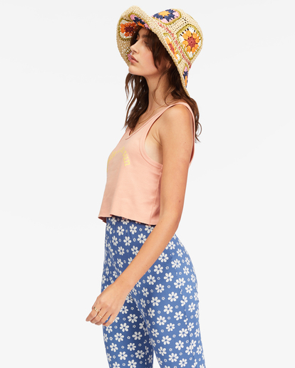 1 Smile At The Sun Tank Top Pink ABJZT00934 Billabong