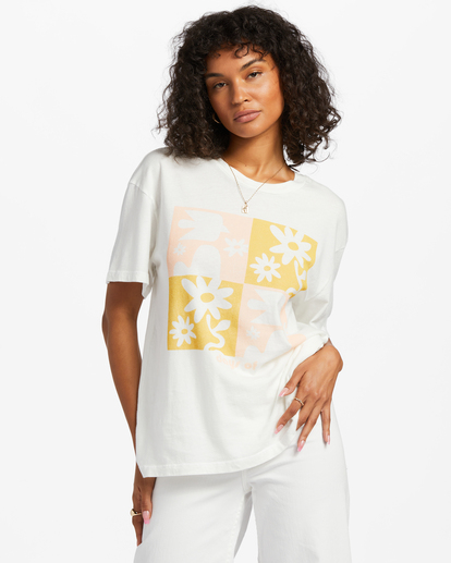 0 Days Of Summer Oversized T-Shirt White ABJZT01150 Billabong