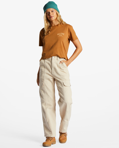 2 A/Div - T-Shirt für Frauen Beige ABJZT01214 Billabong