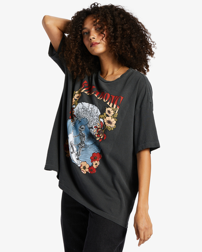 2 Big Wave T-Shirt Black ABJZT01409 Billabong