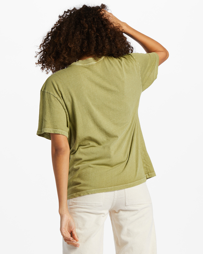 2 Stay Wavy T-Shirt Green ABJZT01413 Billabong