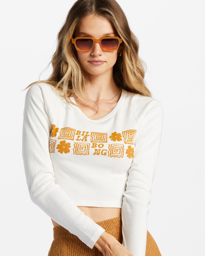 4 Be The Light T-Shirt White ABJZT01426 Billabong