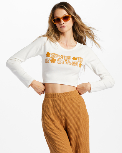 1 Be The Light T-Shirt White ABJZT01426 Billabong