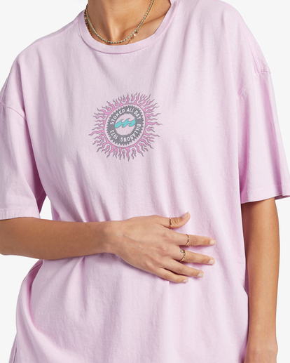 3 Stoked All Day T-Shirt Purple ABJZT01467 Billabong