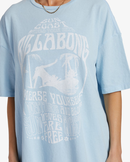 3 Sun Coast T-Shirt Blue ABJZT01469 Billabong