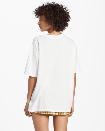 2 Wake Up And Stoke T-Shirt White ABJZT01470 Billabong
