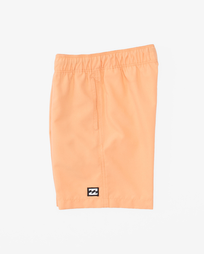 3 Boy's (2-7) All Day Layback Boardshorts 13" Green ABTBS00115 Billabong