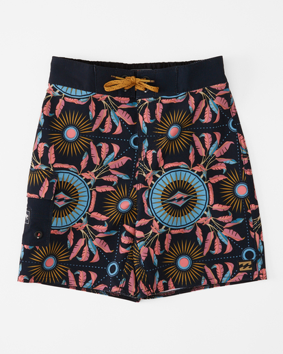 0 Boys' (2-7) Sundays Pro Boardshorts 13" Blue ABTBS00123 Billabong
