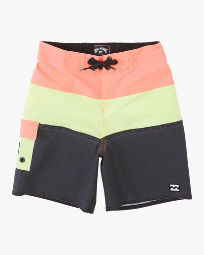 0 Boys' (2-7) Tribong Pro Boardshorts 13" Black ABTBS00124 Billabong