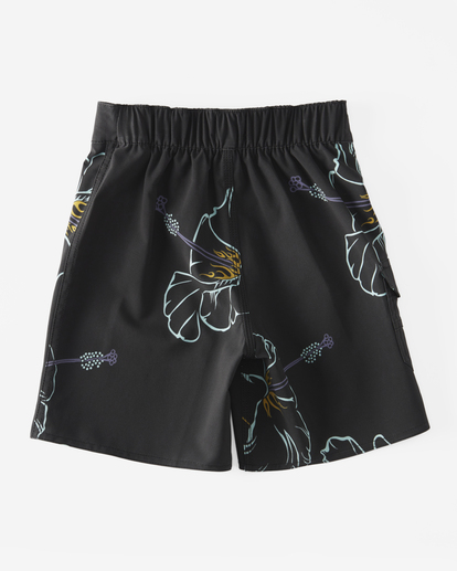 1 Boy's (2-7) Sundays Pro Performance 13" Boardshorts Black ABTBS00147 Billabong