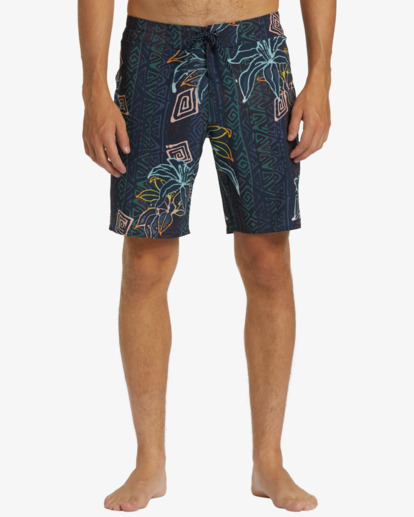 0 Boy's (2-7) Sundays Pro Performance 13" Boardshorts Blue ABTBS00147 Billabong