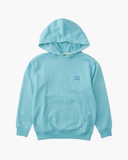 0 Boy's (2-7) All Day Organic Pullover Hoodie Blue ABTFT00116 Billabong