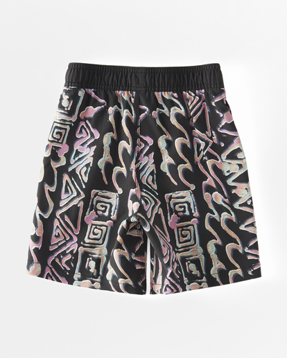 1 Boy's (2-7) Sundays Layback Boardshorts Black ABTJV00100 Billabong