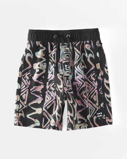 0 Boy's (2-7) Sundays Layback Boardshorts Black ABTJV00100 Billabong