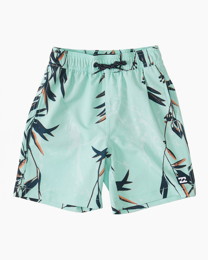 0 Boy's 2-7 Sundays Layback 13" Boardshorts Blue ABTJV00100 Billabong