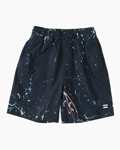 0 Boy's 2-7 Sundays Layback 13" Boardshorts Blue ABTJV00100 Billabong