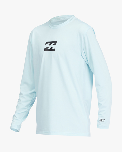 1 Boy's (2-7) All Day Wave Loose Fit Long Sleeve Surf Tee Blue ABTWR00102 Billabong