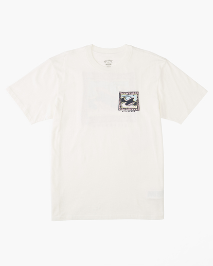 1 Boy's (2-7) Crayon Wave Short Sleeve T-Shirt  ABTZT00241 Billabong