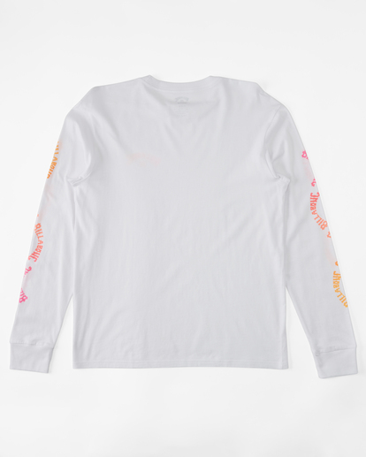 1 Boy's 2-7 Snaking Arches Long Sleeve T-Shirt White ABTZT00316 Billabong
