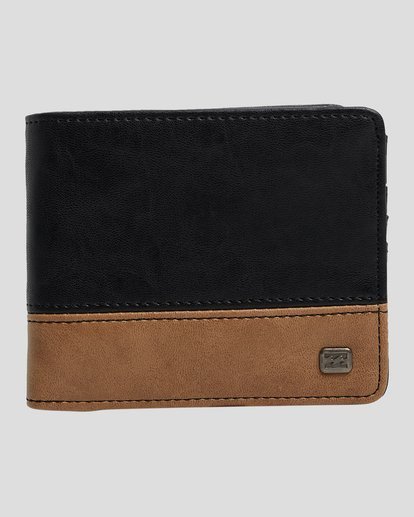 0 Dimension Bi-Fold Wallet Black ABYAA00153 Billabong