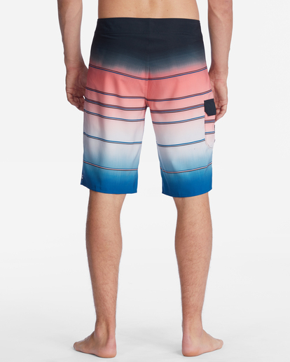 4 All Day Stripe Pro Boardshorts 21" Red ABYBS00111 Billabong