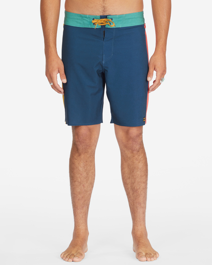 4 D Bah Pro Boardshorts 19" Blue ABYBS00120 Billabong